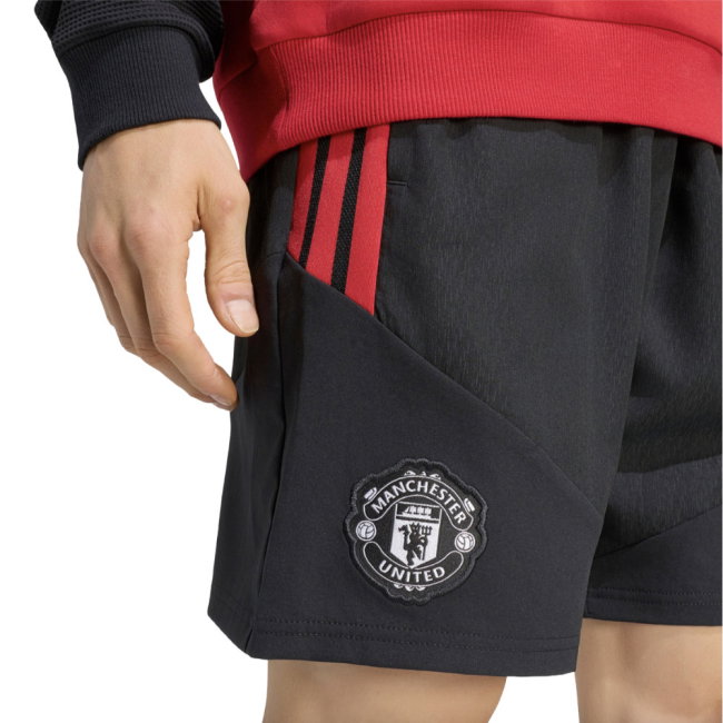 2026-2027 Man Utd Downtime Shorts (Black)