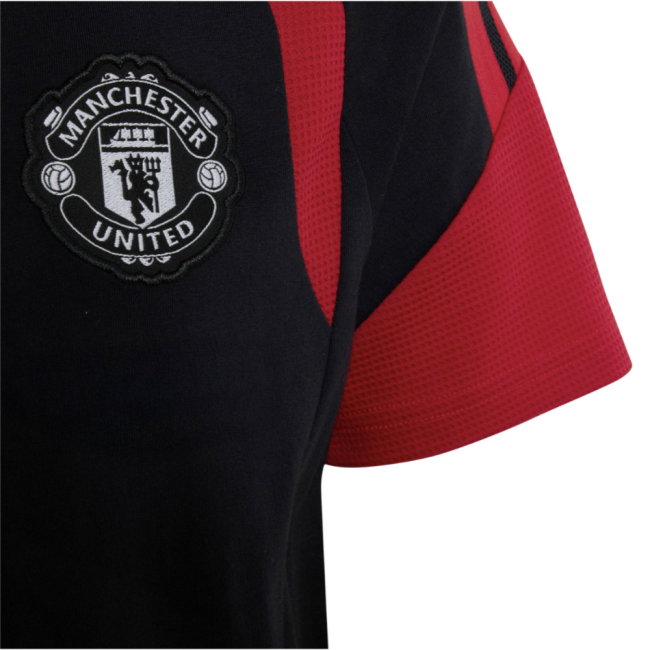 2026-2027 Man Utd Tiro Training Tee (Black) - Kids