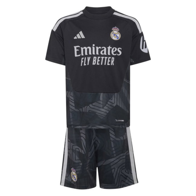 2026-2027 Real Madrid Home Goalkeeper Youth Kit (Courtois 1)