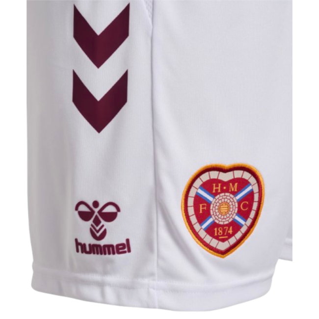 2026-2027 Hearts Home Shorts (White)