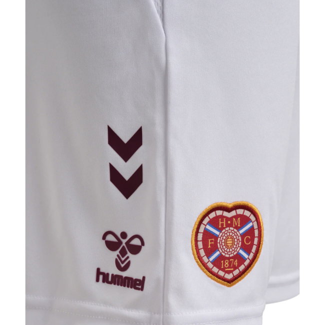 2026-2027 Hearts Home Shorts (White) - Kids