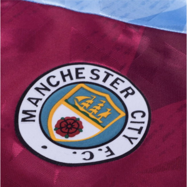 1990 Manchester City Mash Up Retro Shirt