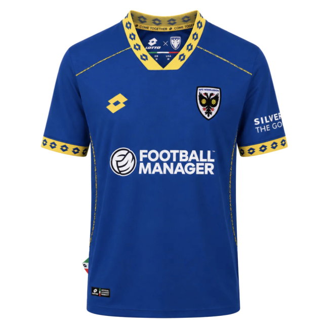 2026-2027 AFC Wimbledon Home Shirt (Your Name)