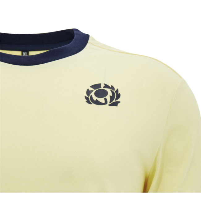 2026-2027 Scotland Rugby Ath Cotton T-Shirt (Sand)