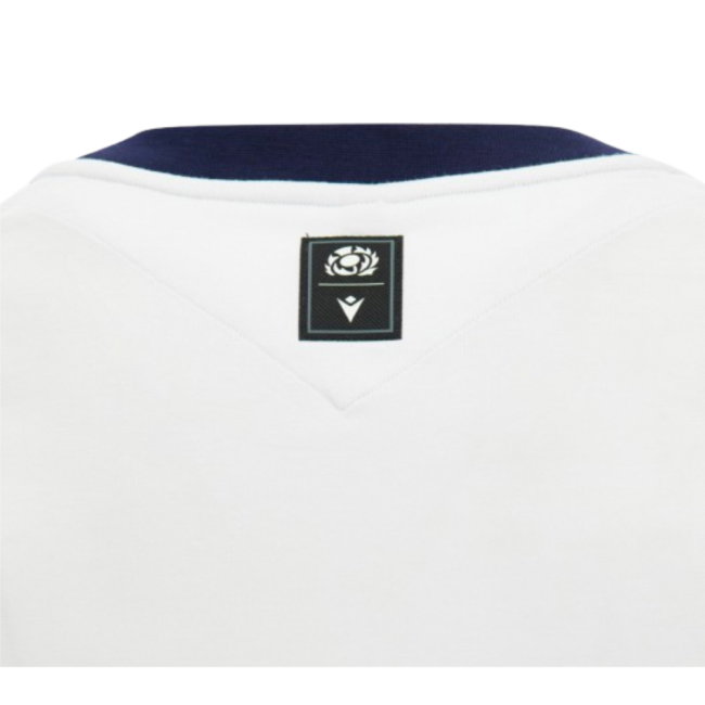 2026-2027 Scotland Rugby Ath Cotton T-Shirt (White) (Your Name)