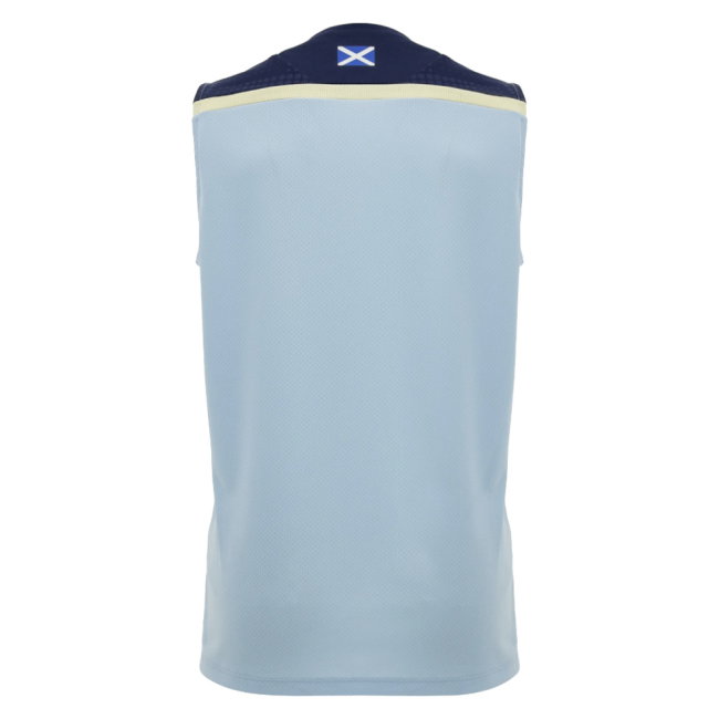 2026-2027 Scotland Rugby Sleeveless Poly Shirt (Blue)