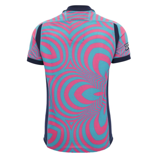 2026-2027 Scotland Rugby Training Jersey (Neon Pink) - Kids (Your Name)