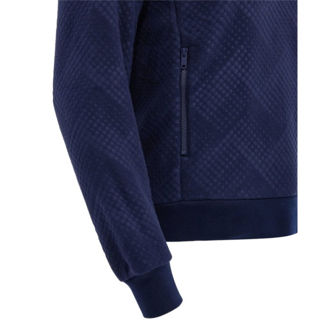 2026-2027 Scotland Rugby Travel Full Zip 3D Fleece (Navy) - Kids
