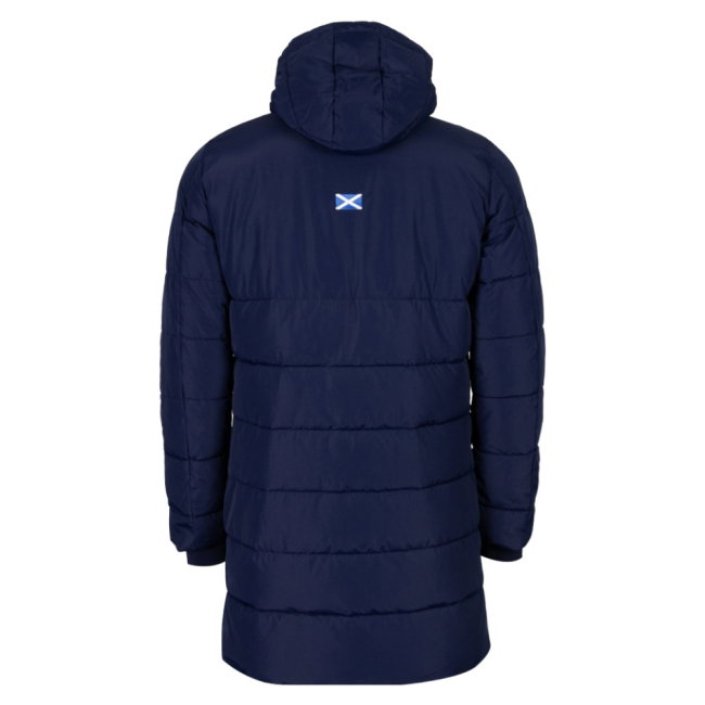 2026-2027 Scotland Rugby Long Bench Padded Jacket (Navy)