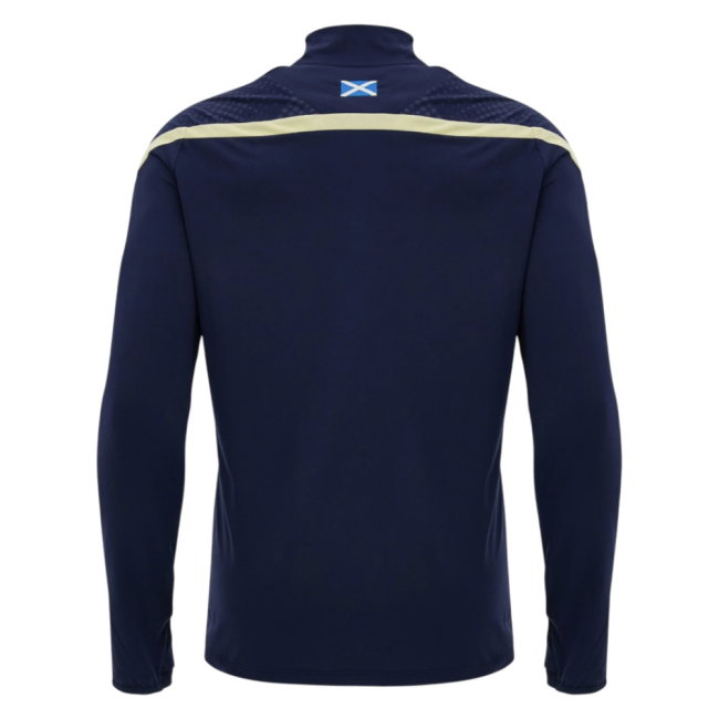 2026-2027 Scotland Rugby 1/4 Zip Training Top (Navy) - Kids