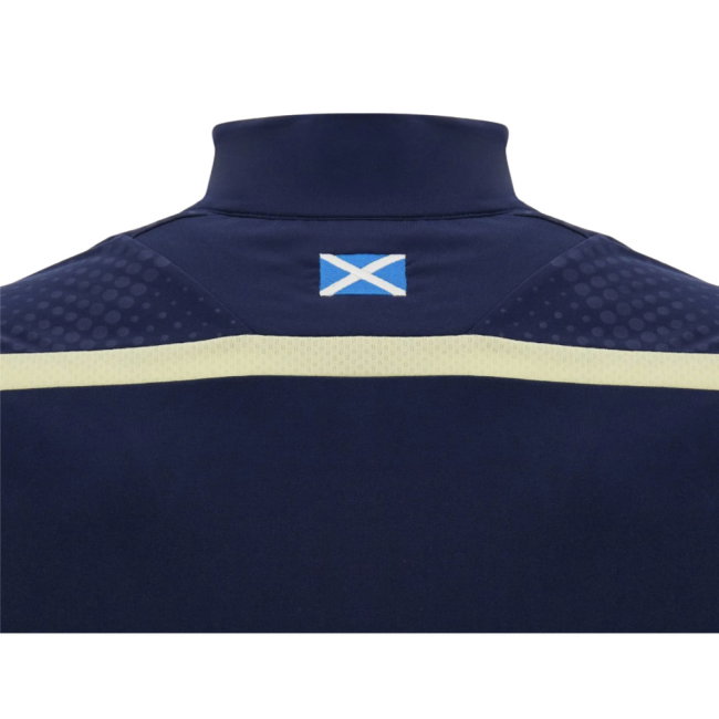 2026-2027 Scotland Rugby 1/4 Zip Training Top (Navy) - Kids