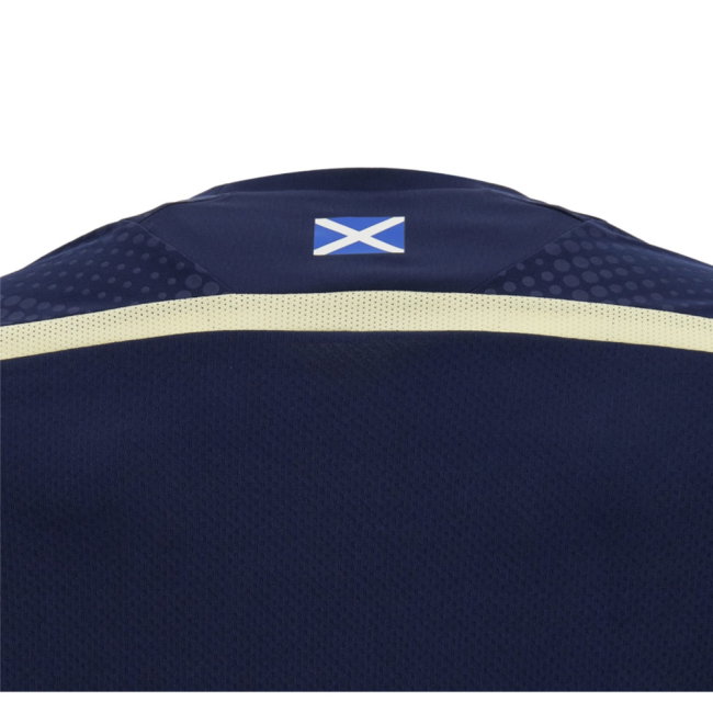 2026-2027 Scotland Rugby Poly Sleeveless Shirt (Navy) - Kids (Your Name)