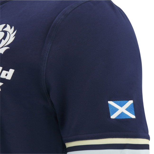 2026-2027 Scotland Rugby Home Cotton SS Shirt (Gray 5)