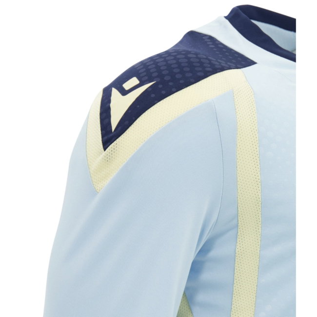 2026-2027 Scotland Rugby Training Poly LS Shirt (Blue) (Your Name)