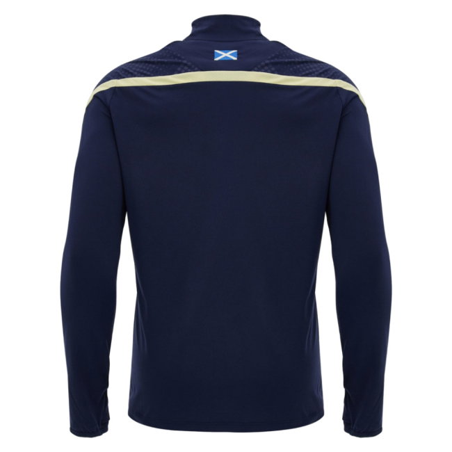 2026-2027 Scotland Rugby Training 1/4 Zip Top (Navy)
