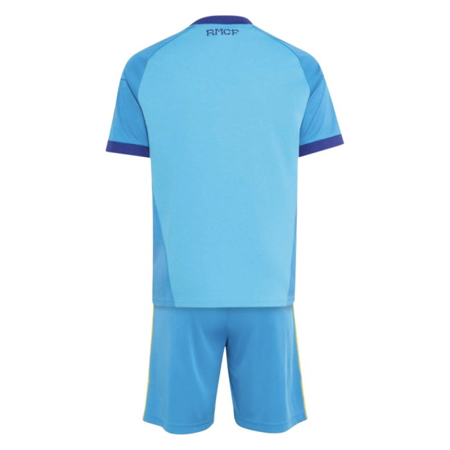 2026-2027 Real Madrid Away Goalkeeper Youth Kit (App Sky Rush) - Kids (Lunin 13)