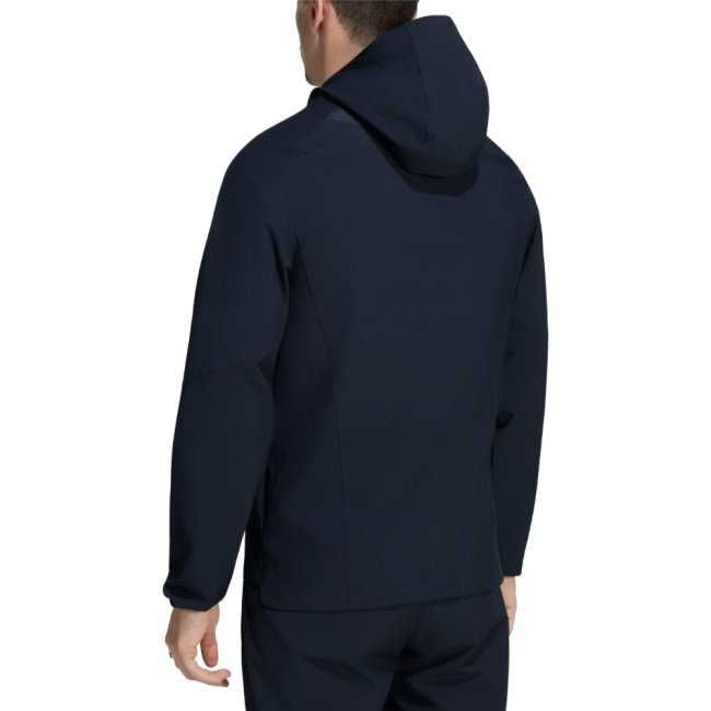 2026-2027 Real Madrid Tiro Travel Full Zip Windbreaker (Navy)
