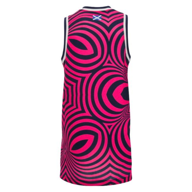 2026-2027 Scotland Rugby Basketball Vest (Neon Pink)