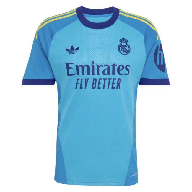 2026-2027 Real Madrid Away Goalkeeper Shirt (App Sky Rush) (Courtois 1)