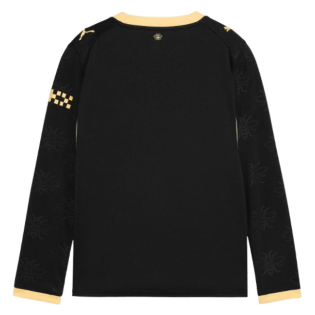 2026-2027 Man City Away Long Sleeve Shirt (Kids)
