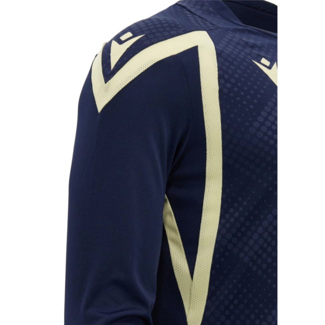 2026-2027 Scotland Rugby Training LS Shirt (Navy/Sand)