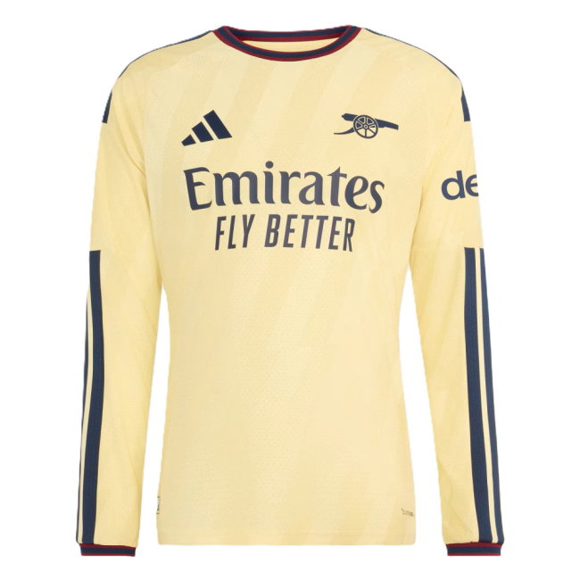 2026-2027 Arsenal Authentic Long Sleeve Third Shirt (Bergkamp 10)