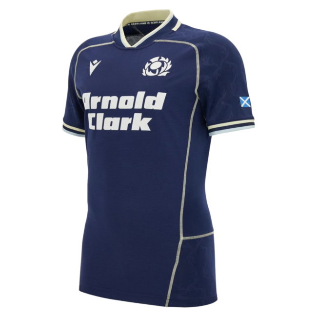 2026-2027 Scotland Rugby Body Fit Home Shirt (Your Name)