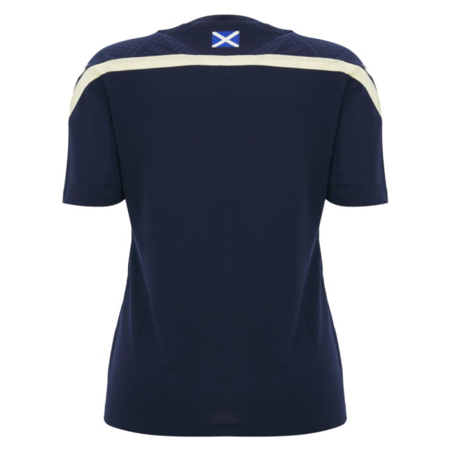2026-2027 Scotland Rugby Training Shirt (Navy) - Womens