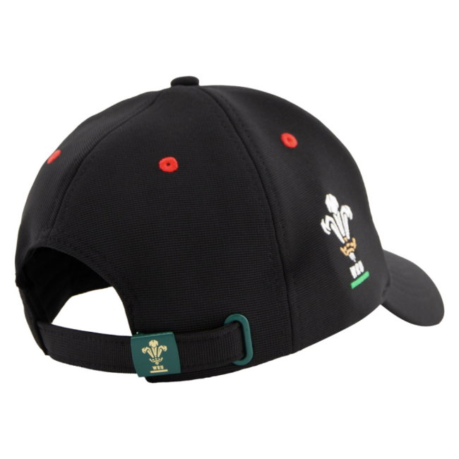 2026-2027 Wales WRU Rugby Baseball Cap (Black)