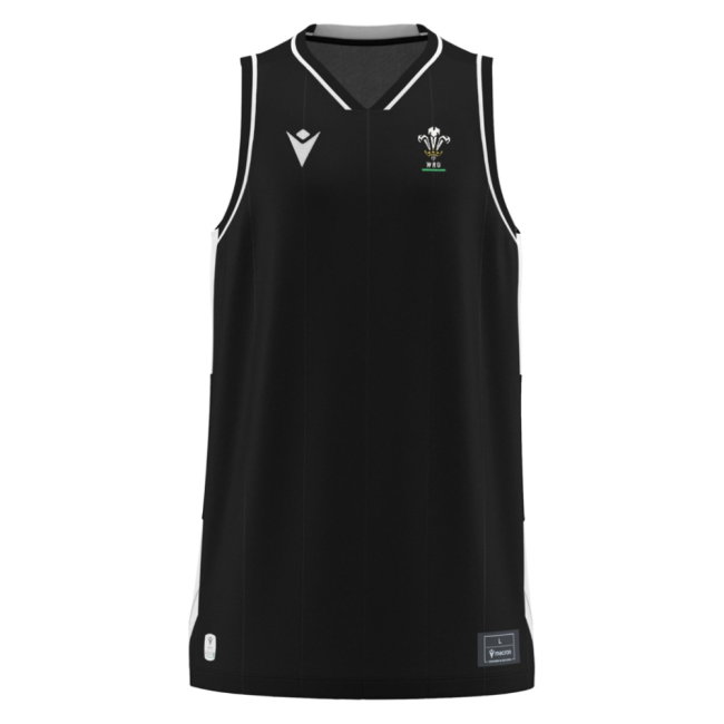2026-2027 WRU Training Basketball Vest (Black) (Your Name)