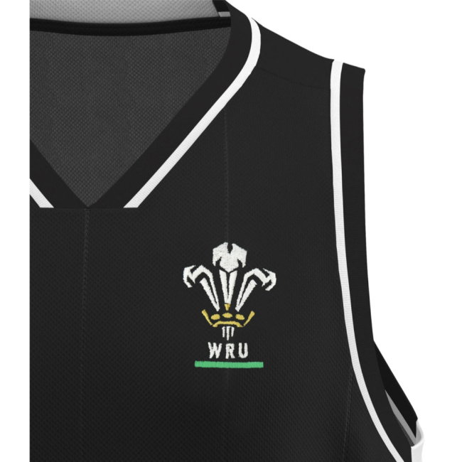 2026-2027 WRU Training Basketball Vest (Black) (Your Name)