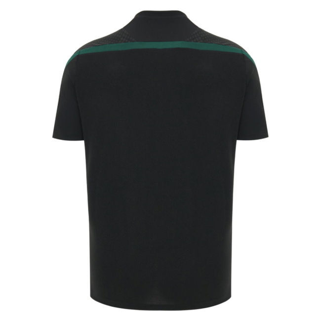 2026-2027 Wales WRU Rugby Player Training Shirt (Black) - Kids (Your Name)