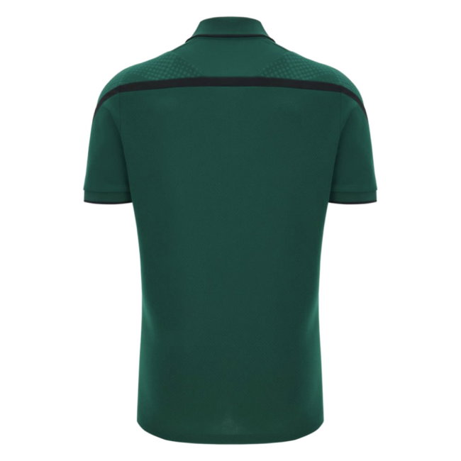 2026-2027 Wales WRU Rugby Travel Polo Shirt (Green)