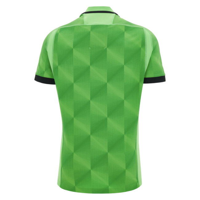 2026-2027 Wales WRU Training Rugby Shirt (Neon Green) (Your Name)