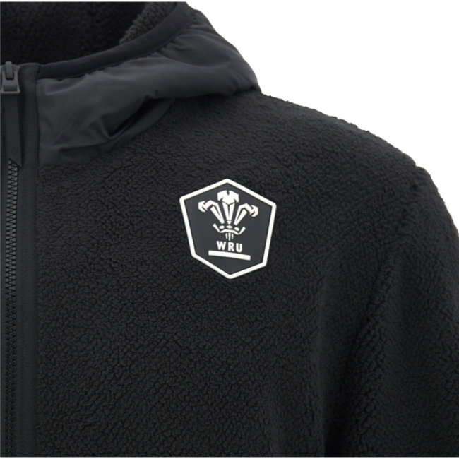 2026-2027 Wales WRU Rugby Ath Teddy Hoodie (Back)