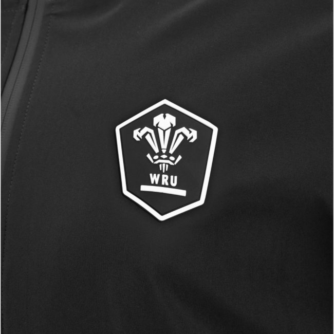 2026-2027 Wales WRU Rugby Ath Waterproof Jacket (Black)