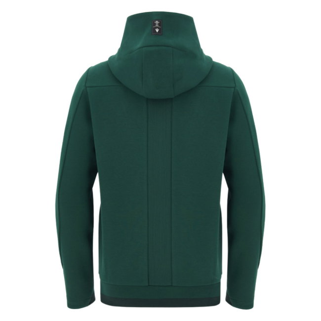 2026-2027 Wales WRU Rugby Ath Full Zip Hoodie (Green)