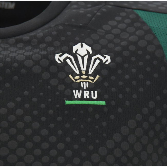2026-2027 Wales WRU Rugby Sleeveless Training Vest (Black) (Your Name)