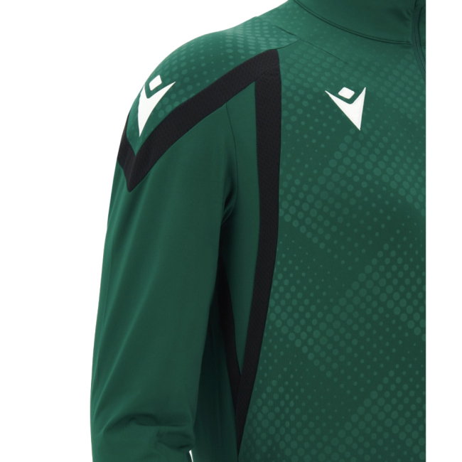 2026-2027 Wales Rugby 1/4 Zip Training Top (Green) - Kids
