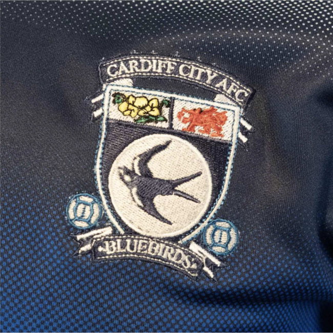 1996-1997 Cardiff City Retro Home Shirt