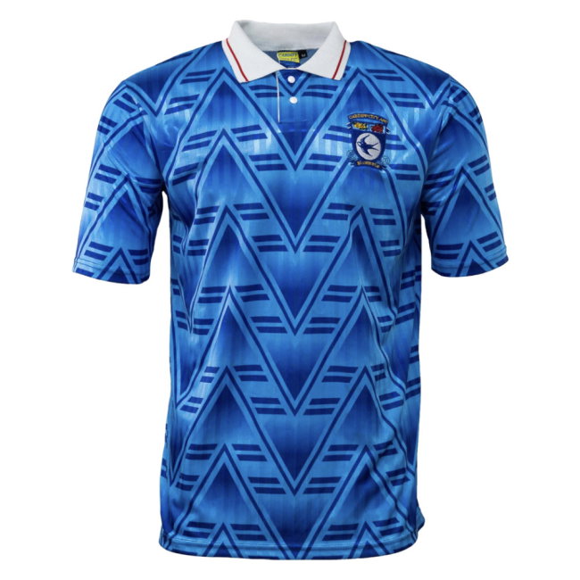 1991 Cardiff City Retro Home Shirt (Your Name)