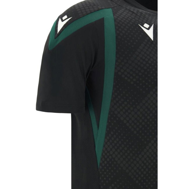 2026-2027 Wales WRU Rugby Player Training Shirt (Black) (Your Name)
