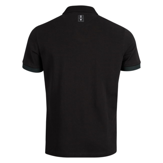 2026-2027 Wales WRU Rugby Travel Cotton Polo Shirt (Black)