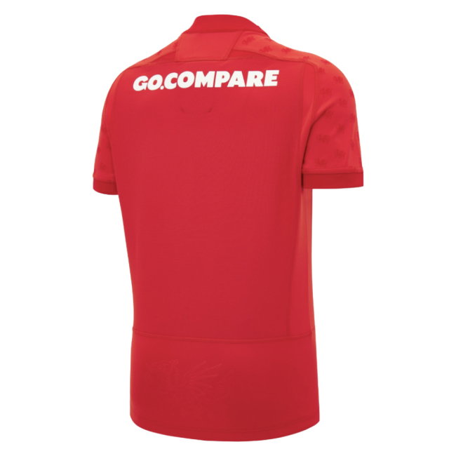 2026-2027 Wales WRU Home Slim Fit Rugby Shirt (Your Name)