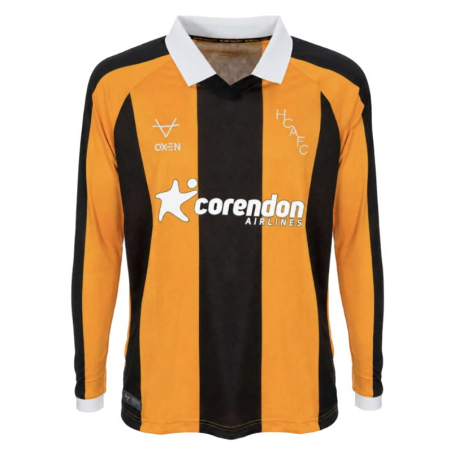 2026-2027 Hull City Long Sleeve Home Shirt (Your Name)