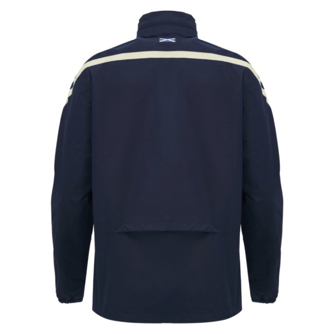 2026-2027 Scotland Rugby Training Rain Jacket (Navy)