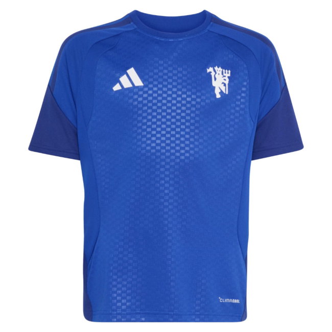 2026-2027 Man Utd EU Training Jersey (Royal Blue) - Kids (Neville 2)