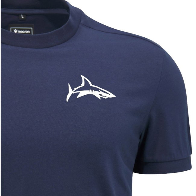 2026-2027 Sale Sharks Travel Cotton T-Shirt (Navy)
