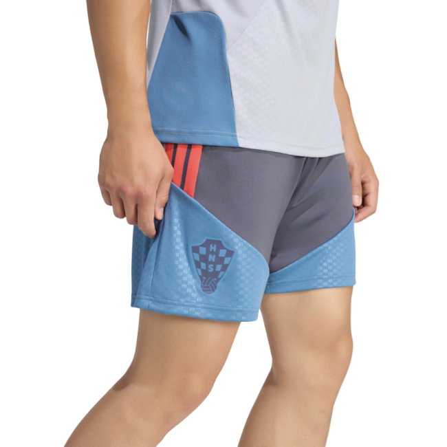 2026-2027 Croatia Training Shorts (Halo Silver)