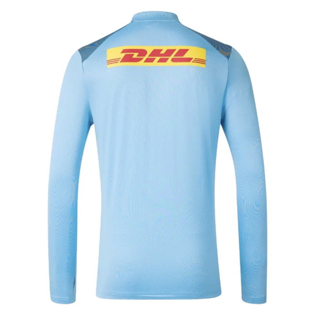 2026-2027 Harlequins Training Quarter Zip Top (Glacier Blue)